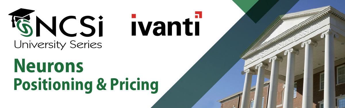 NCSi University - Neurons Positioning and Pricing 1