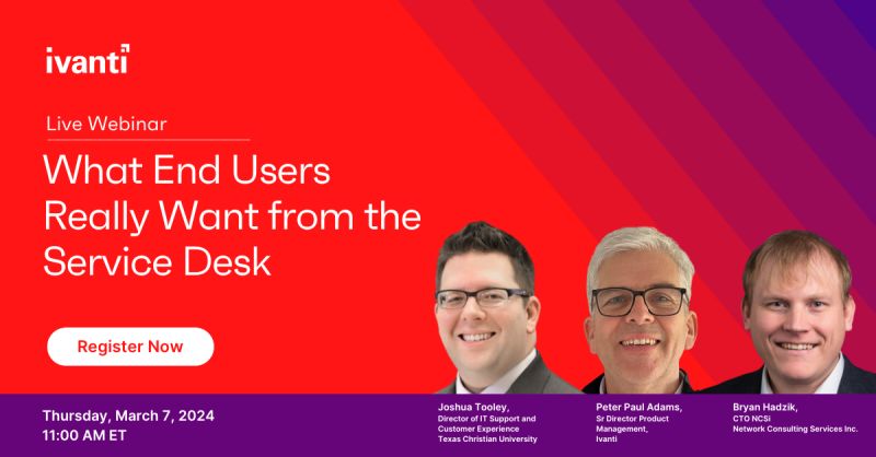 What End Users Really Want from the Service Desk 1