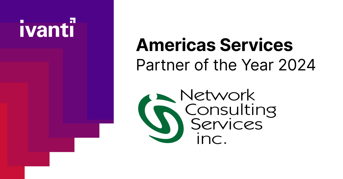 Network Consulting Services Named Americas Services Partner of the Year... Again! 1