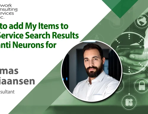 How to add My Items to Self Service Search Results in Ivanti Neurons for ITSM